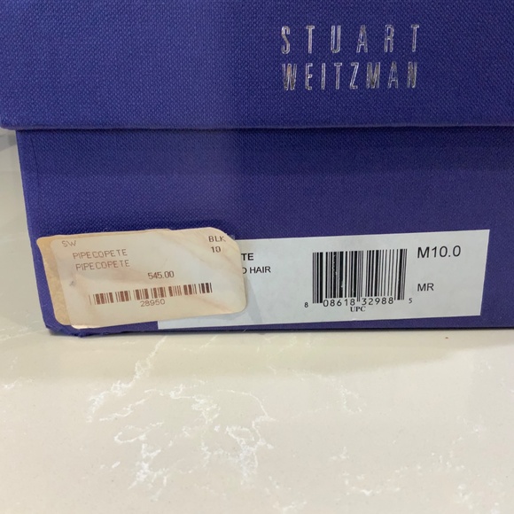 Stuart Weitzman Black and Brown Leopard pumps, size 10m - Picture 7 of 7